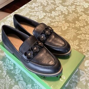 Kate Spade loafers with flowers